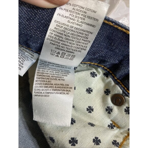 Lucky Brand Mens 34 x 30 410 Athletic Slim Leg Stretch Denim Jeans Medium Wash - Picture 12 of 13